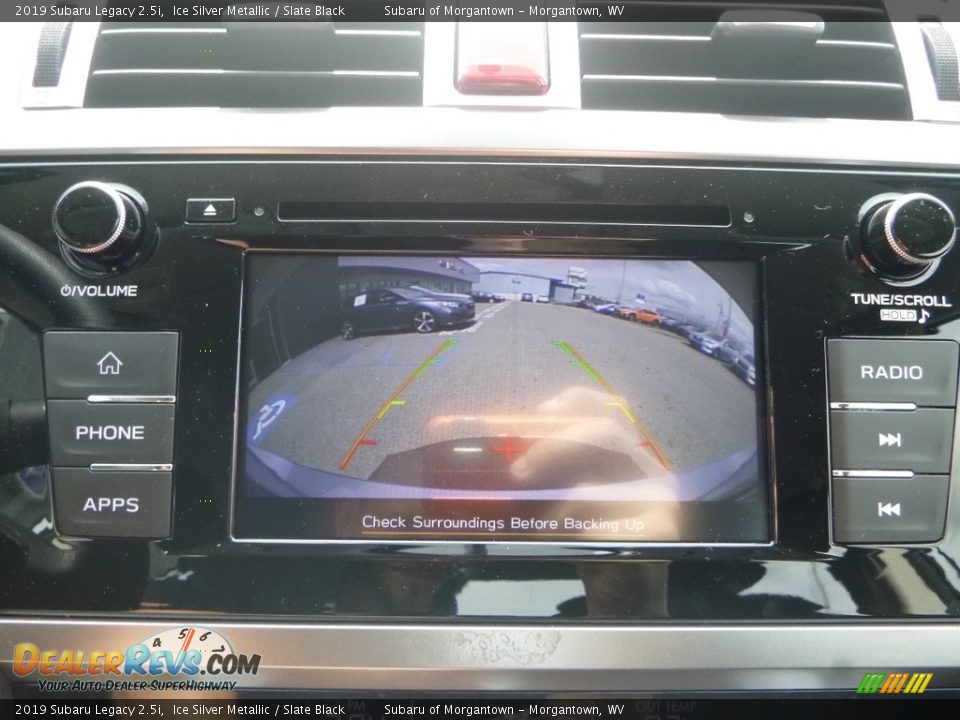 2019 Subaru Legacy 2.5i Ice Silver Metallic / Slate Black Photo #17