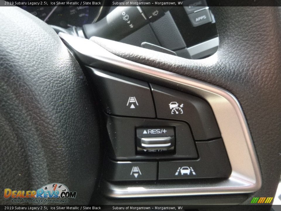 2019 Subaru Legacy 2.5i Ice Silver Metallic / Slate Black Photo #18