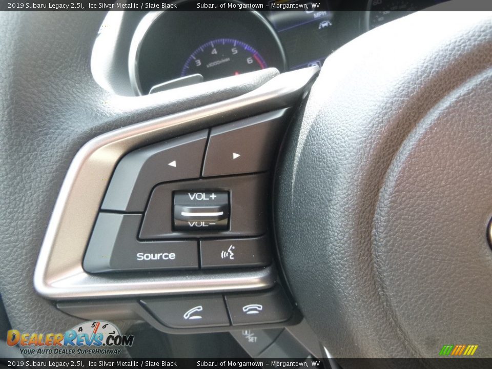 2019 Subaru Legacy 2.5i Ice Silver Metallic / Slate Black Photo #19