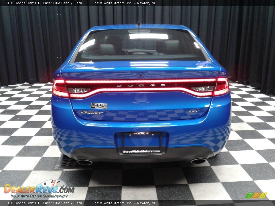 2016 Dodge Dart GT Laser Blue Pearl / Black Photo #7