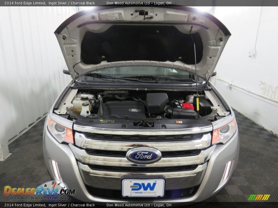 2014 Ford Edge Limited Ingot Silver / Charcoal Black Photo #7