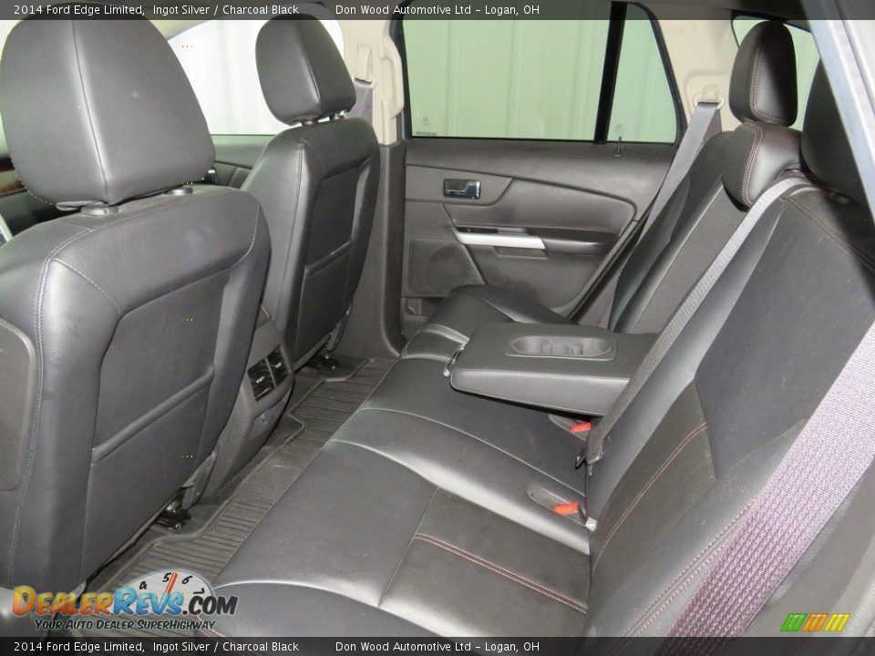 2014 Ford Edge Limited Ingot Silver / Charcoal Black Photo #34