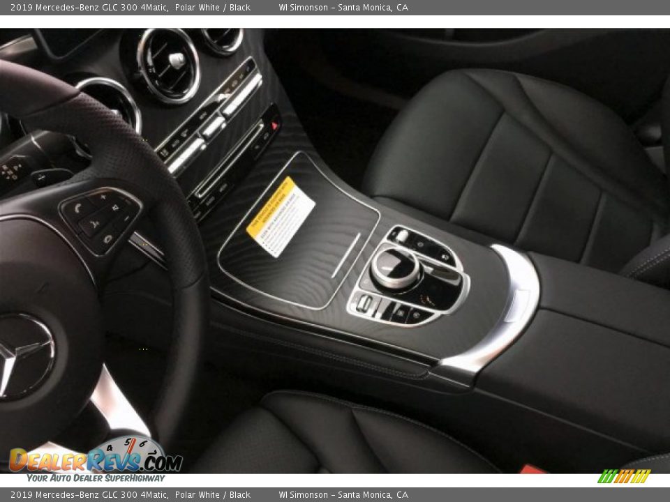2019 Mercedes-Benz GLC 300 4Matic Polar White / Black Photo #7