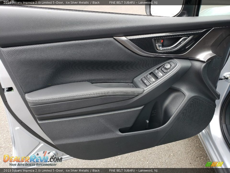 2019 Subaru Impreza 2.0i Limited 5-Door Ice Silver Metallic / Black Photo #7