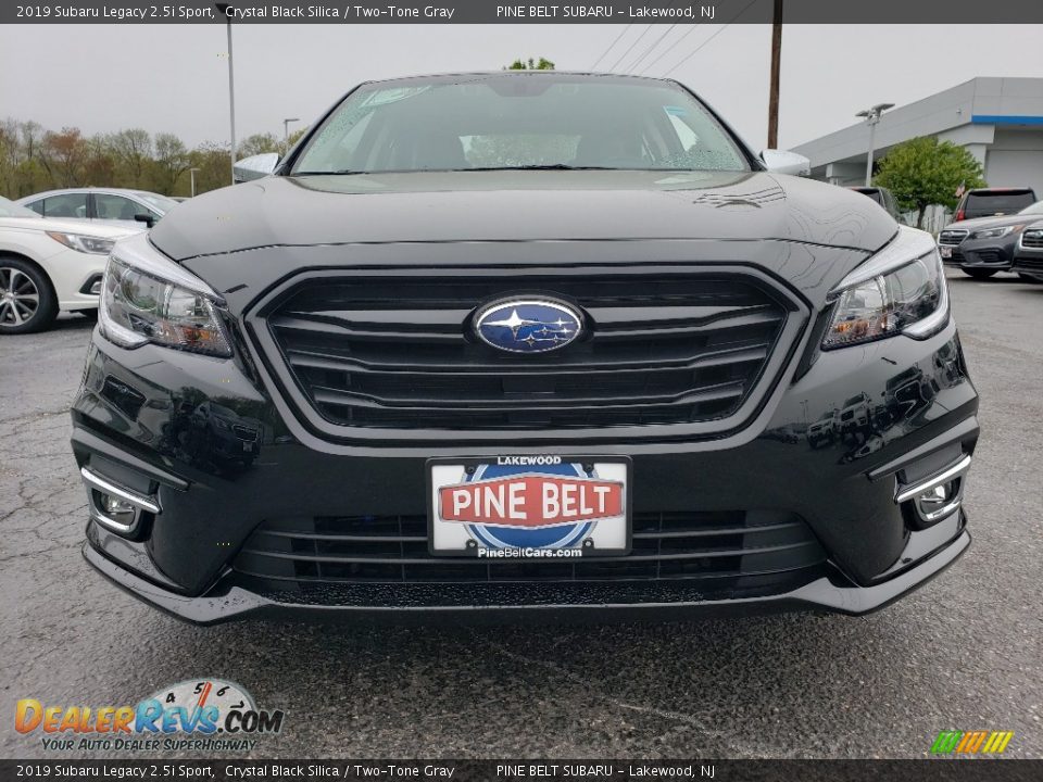 2019 Subaru Legacy 2.5i Sport Crystal Black Silica / Two-Tone Gray Photo #2
