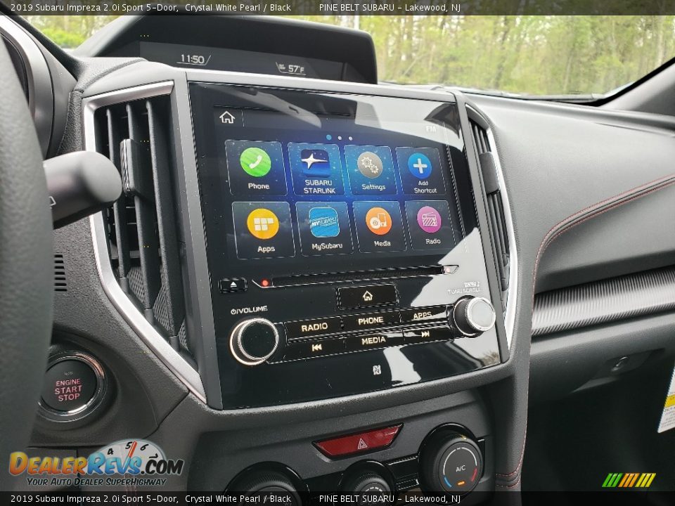 Controls of 2019 Subaru Impreza 2.0i Sport 5-Door Photo #9