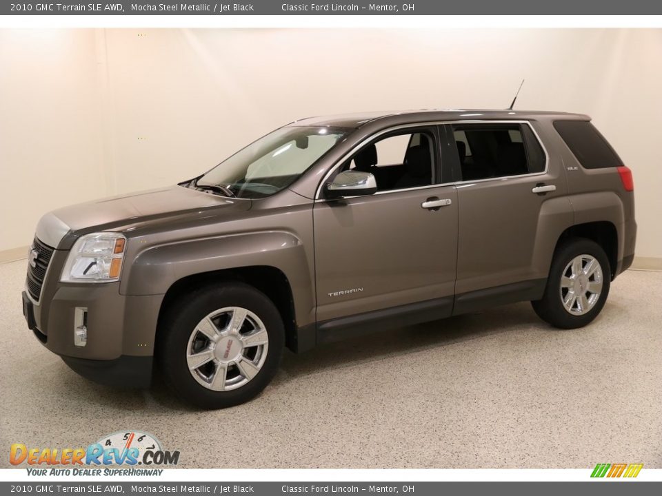 2010 GMC Terrain SLE AWD Mocha Steel Metallic / Jet Black Photo #3