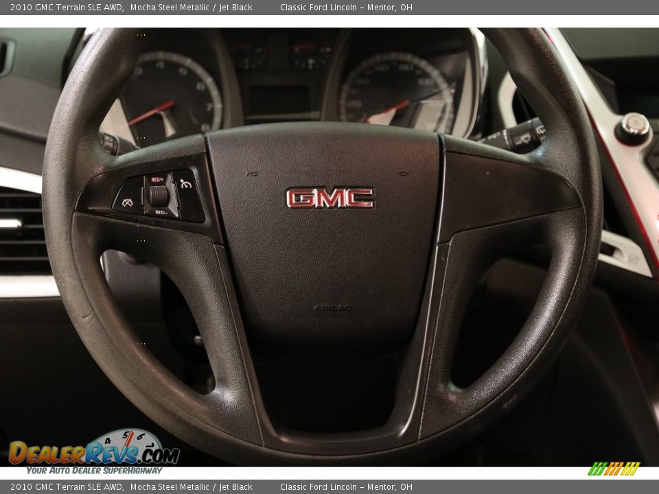 2010 GMC Terrain SLE AWD Mocha Steel Metallic / Jet Black Photo #7