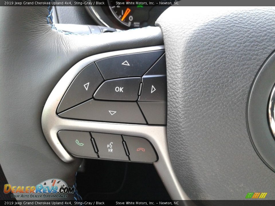 2019 Jeep Grand Cherokee Upland 4x4 Sting-Gray / Black Photo #18