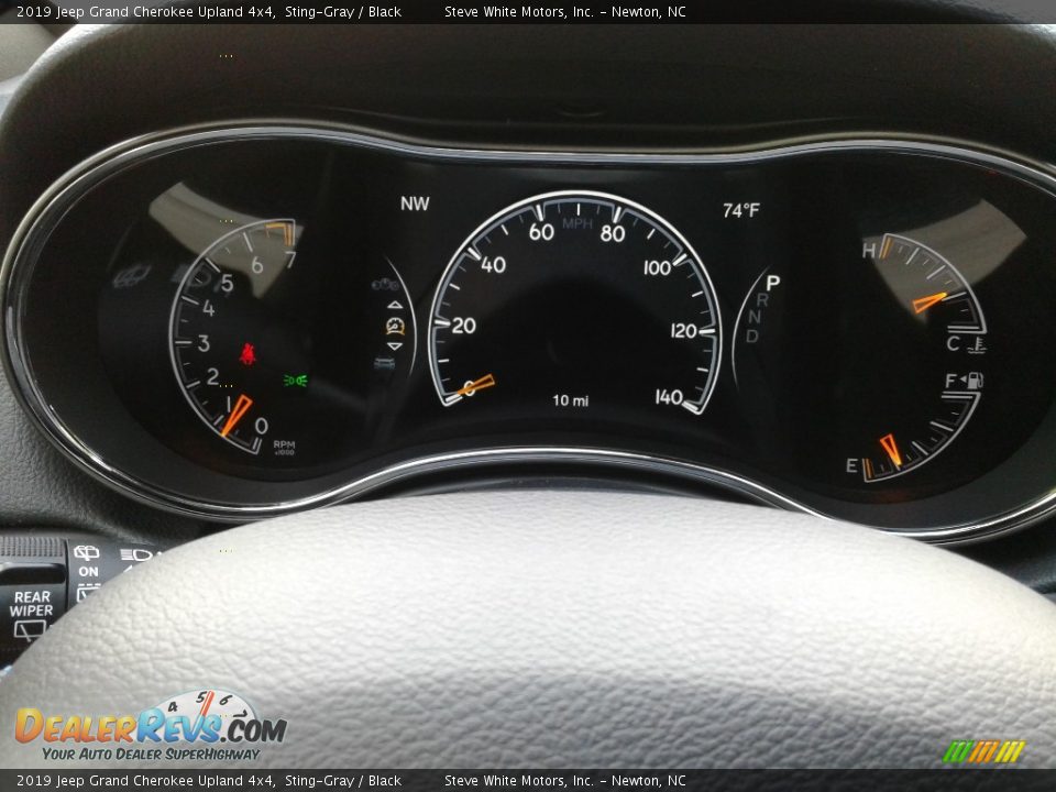 2019 Jeep Grand Cherokee Upland 4x4 Sting-Gray / Black Photo #21