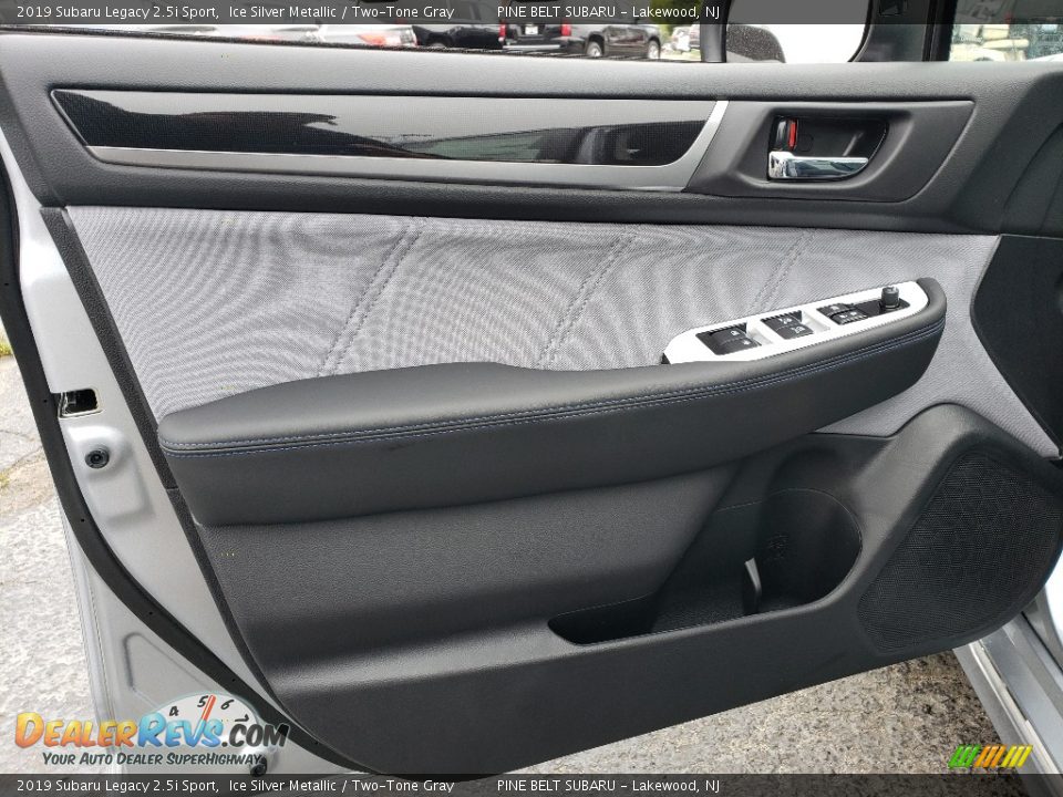 2019 Subaru Legacy 2.5i Sport Ice Silver Metallic / Two-Tone Gray Photo #7