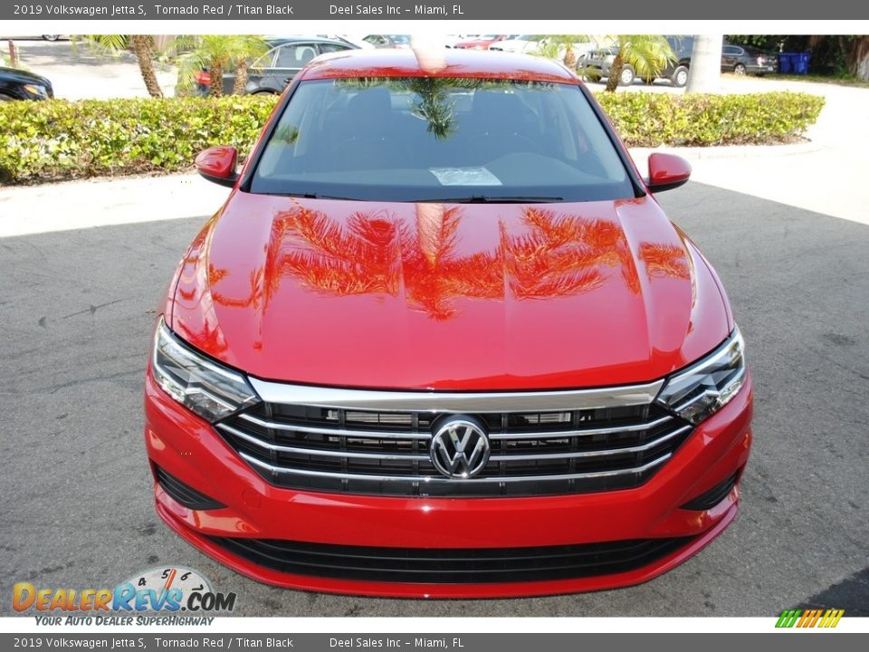 2019 Volkswagen Jetta S Tornado Red / Titan Black Photo #3