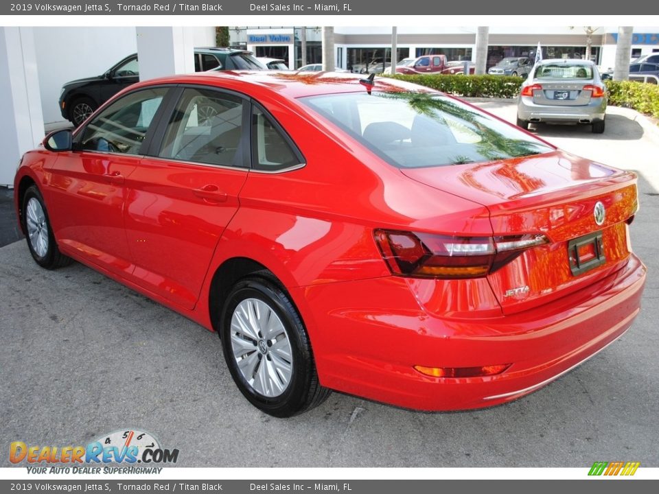 2019 Volkswagen Jetta S Tornado Red / Titan Black Photo #6