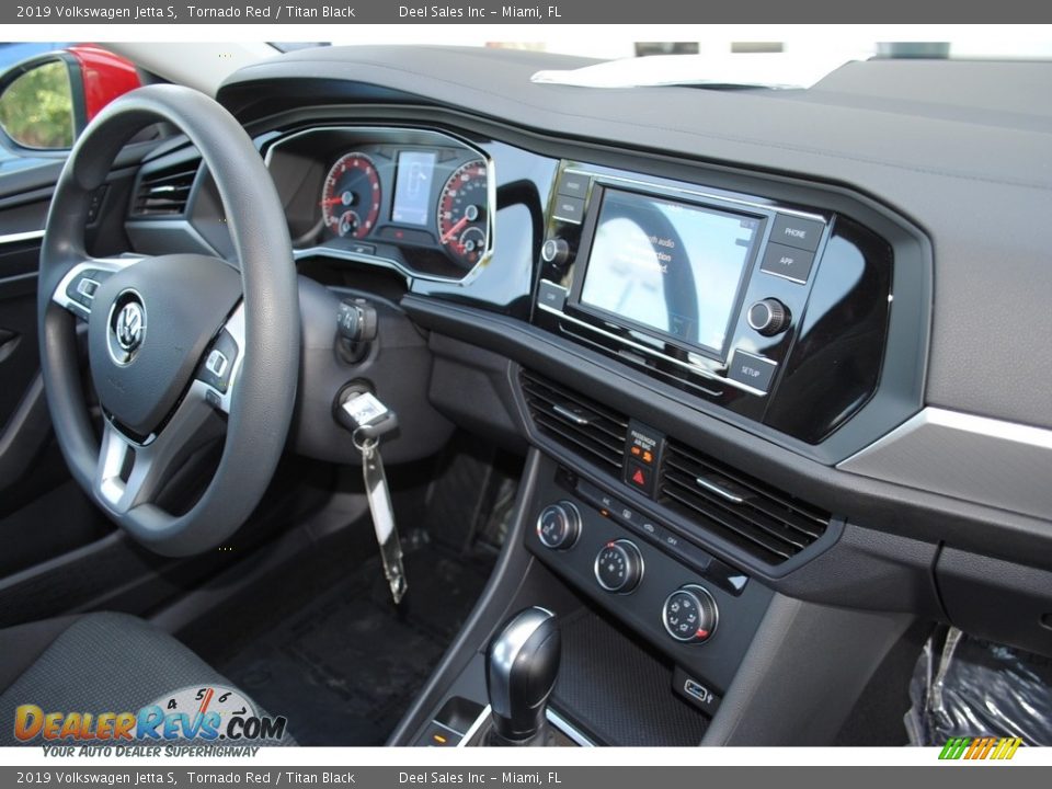 2019 Volkswagen Jetta S Tornado Red / Titan Black Photo #18