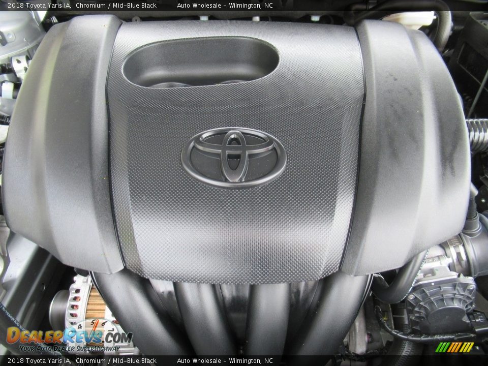 2018 Toyota Yaris iA Chromium / Mid-Blue Black Photo #6