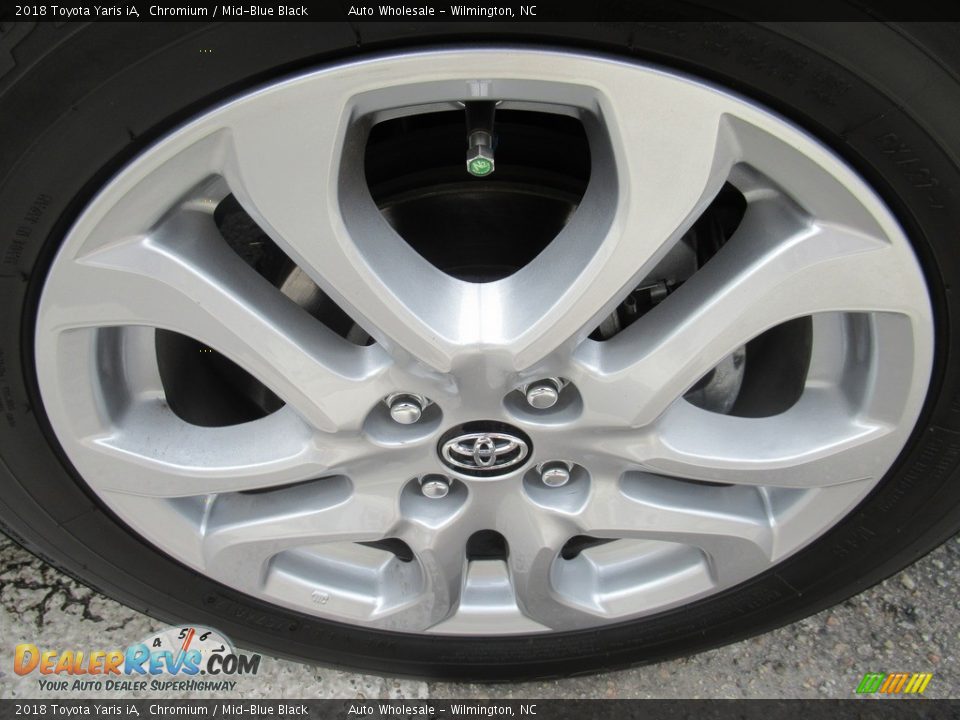 2018 Toyota Yaris iA Chromium / Mid-Blue Black Photo #7