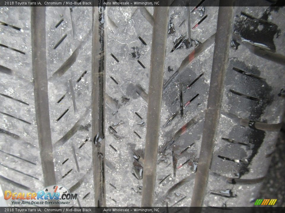 2018 Toyota Yaris iA Chromium / Mid-Blue Black Photo #9