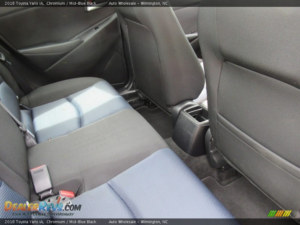 2018 Toyota Yaris iA Chromium / Mid-Blue Black Photo #13