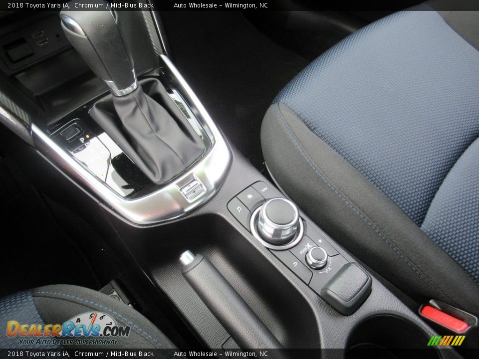 2018 Toyota Yaris iA Chromium / Mid-Blue Black Photo #19