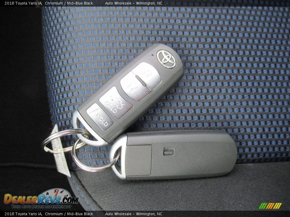 2018 Toyota Yaris iA Chromium / Mid-Blue Black Photo #20