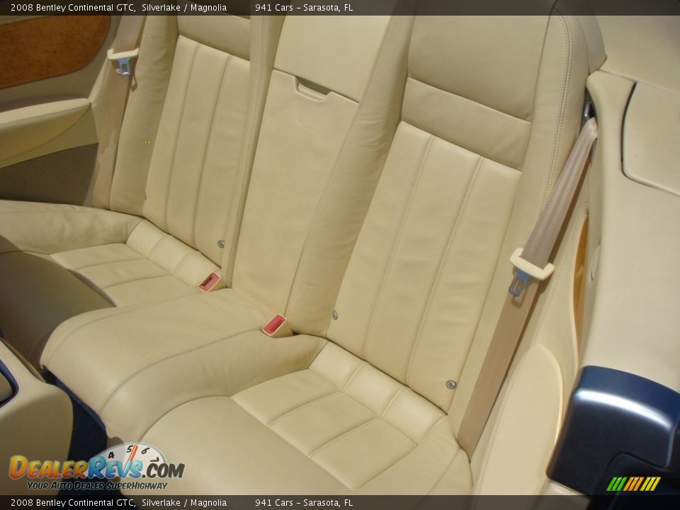 Rear Seat of 2008 Bentley Continental GTC  Photo #15
