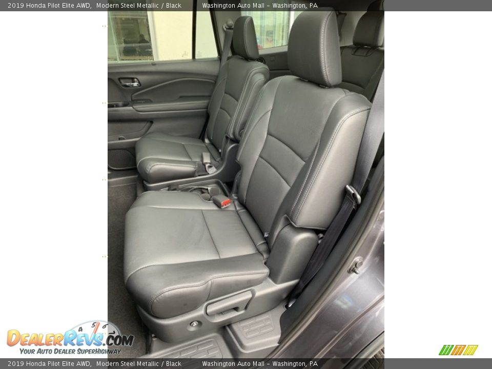 2019 Honda Pilot Elite AWD Modern Steel Metallic / Black Photo #18