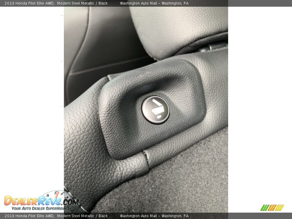 2019 Honda Pilot Elite AWD Modern Steel Metallic / Black Photo #20
