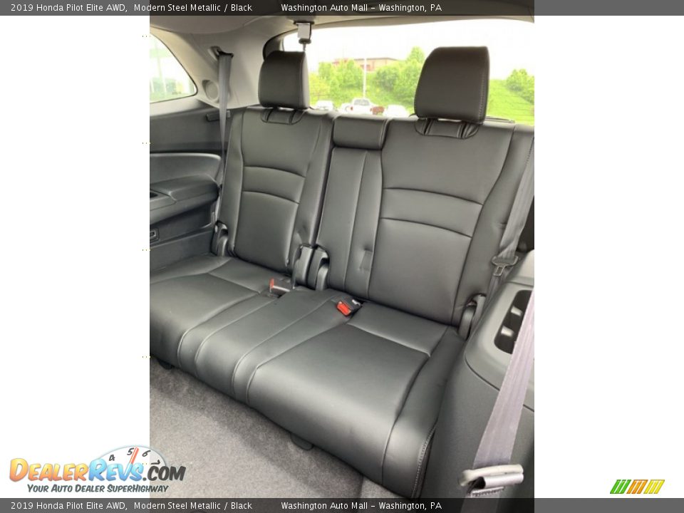 2019 Honda Pilot Elite AWD Modern Steel Metallic / Black Photo #21