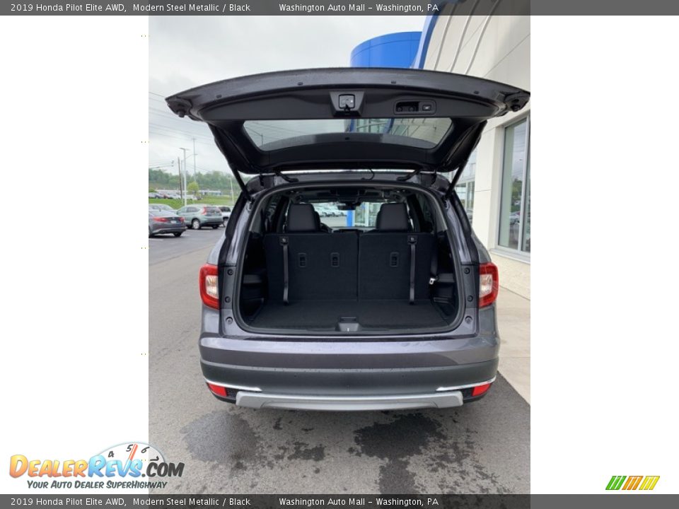 2019 Honda Pilot Elite AWD Modern Steel Metallic / Black Photo #23