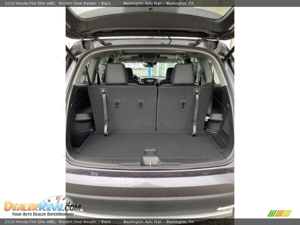 2019 Honda Pilot Elite AWD Modern Steel Metallic / Black Photo #24