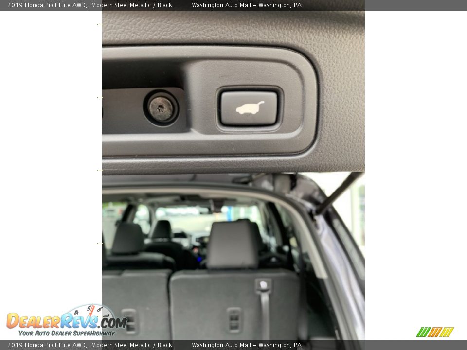 2019 Honda Pilot Elite AWD Modern Steel Metallic / Black Photo #25