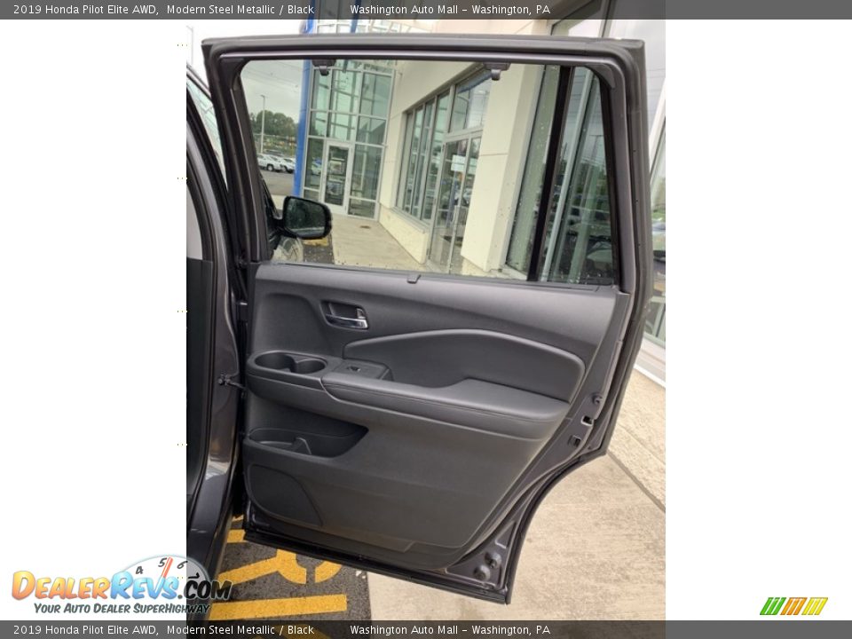 2019 Honda Pilot Elite AWD Modern Steel Metallic / Black Photo #27