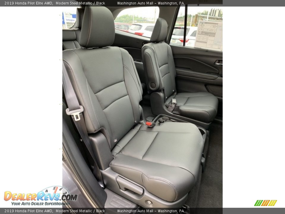 2019 Honda Pilot Elite AWD Modern Steel Metallic / Black Photo #28