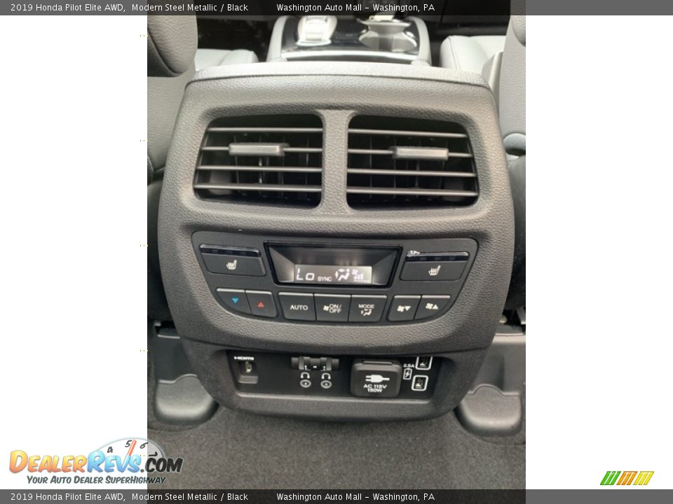 2019 Honda Pilot Elite AWD Modern Steel Metallic / Black Photo #33
