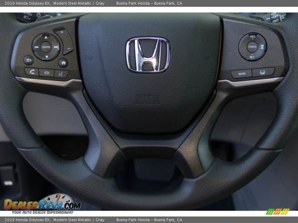 2019 Honda Odyssey EX Modern Steel Metallic / Gray Photo #9