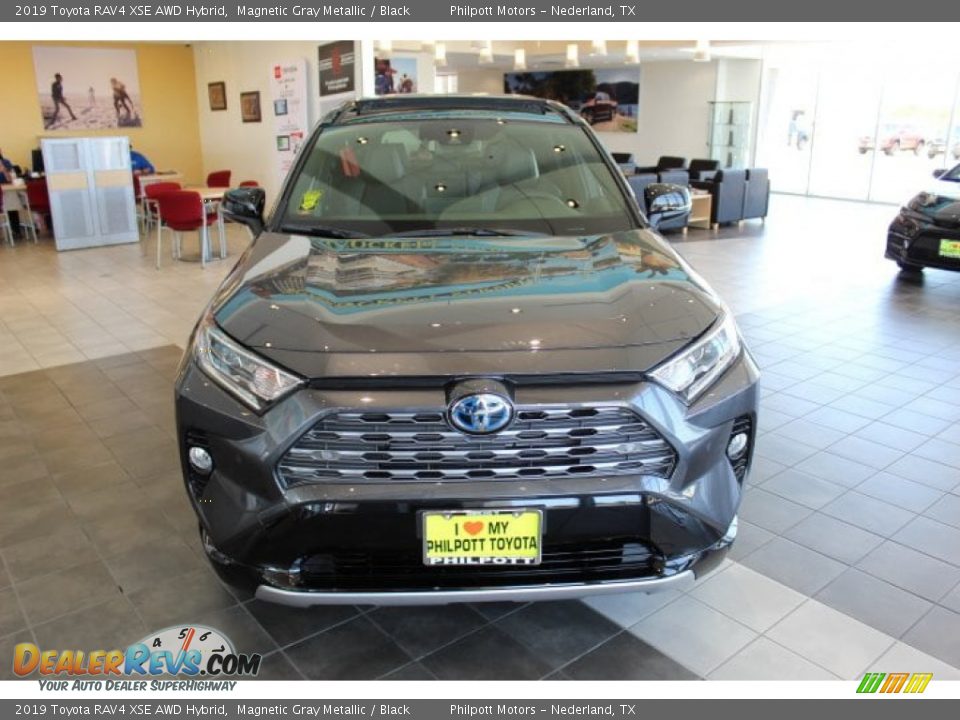 2019 Toyota RAV4 XSE AWD Hybrid Magnetic Gray Metallic / Black Photo #3