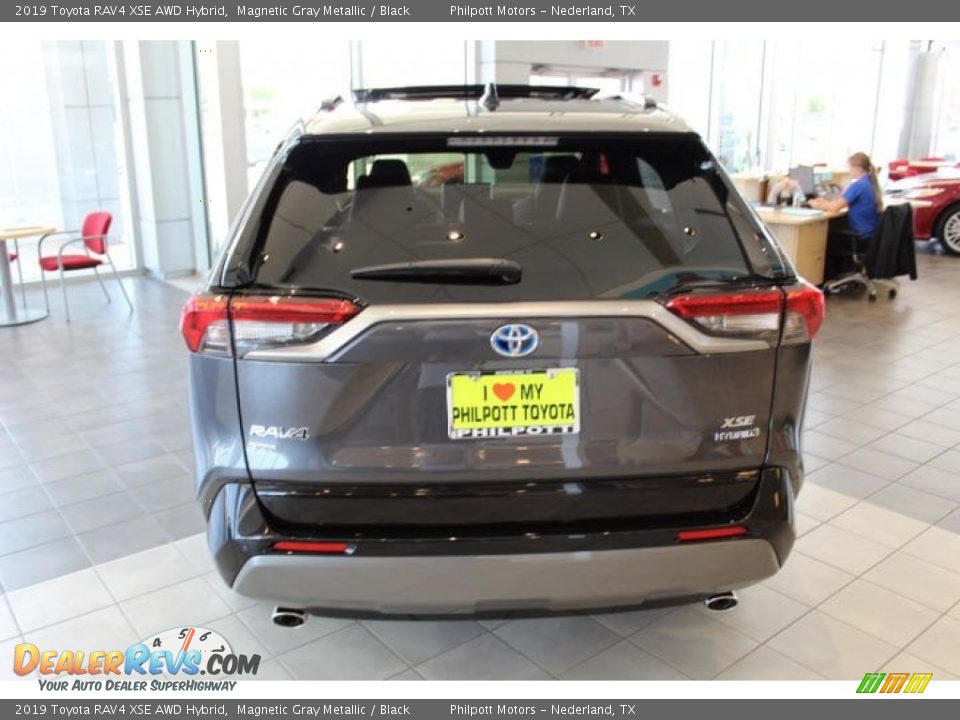2019 Toyota RAV4 XSE AWD Hybrid Magnetic Gray Metallic / Black Photo #6