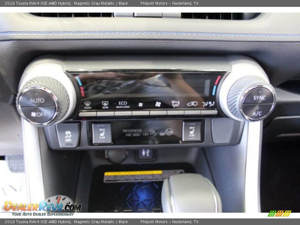2019 Toyota RAV4 XSE AWD Hybrid Magnetic Gray Metallic / Black Photo #13