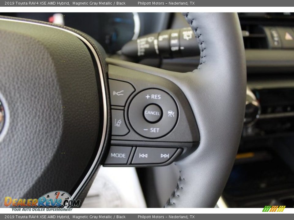 2019 Toyota RAV4 XSE AWD Hybrid Steering Wheel Photo #15