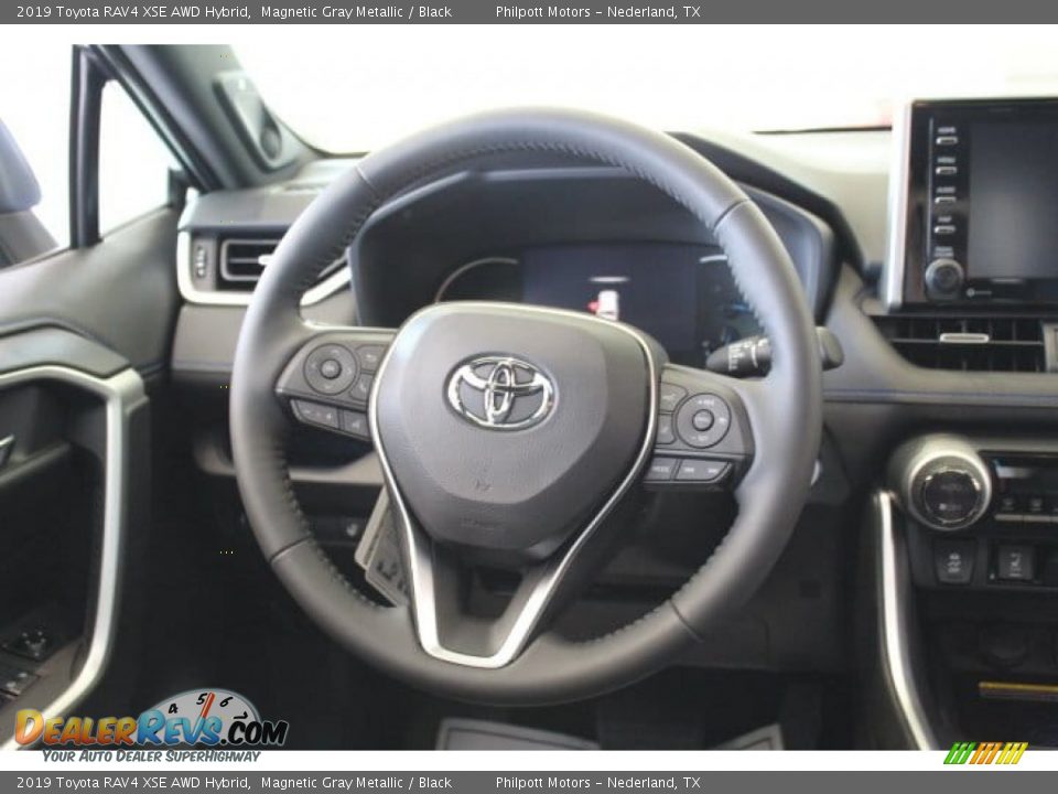 2019 Toyota RAV4 XSE AWD Hybrid Steering Wheel Photo #18