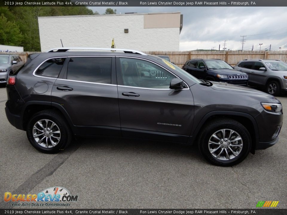 Granite Crystal Metallic 2019 Jeep Cherokee Latitude Plus 4x4 Photo #7