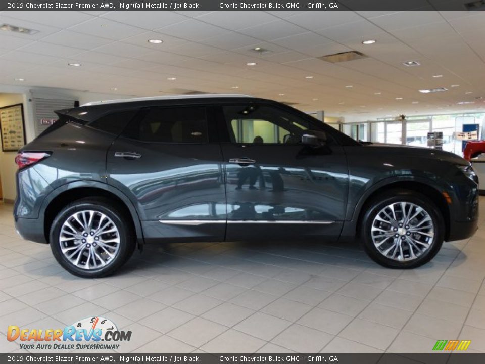 2019 Chevrolet Blazer Premier AWD Nightfall Metallic / Jet Black Photo #2