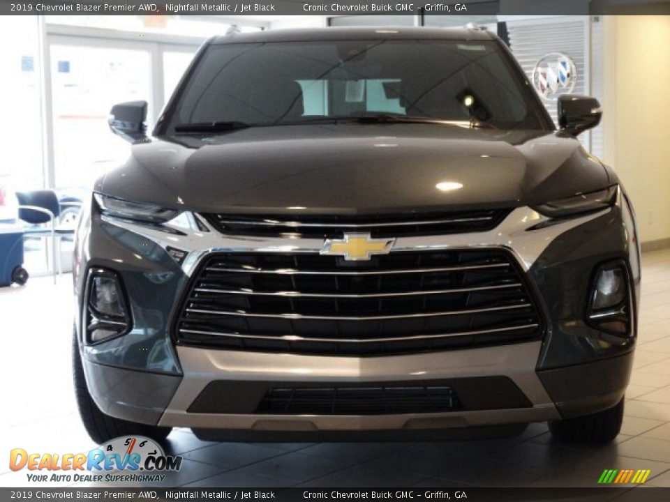 2019 Chevrolet Blazer Premier AWD Nightfall Metallic / Jet Black Photo #4