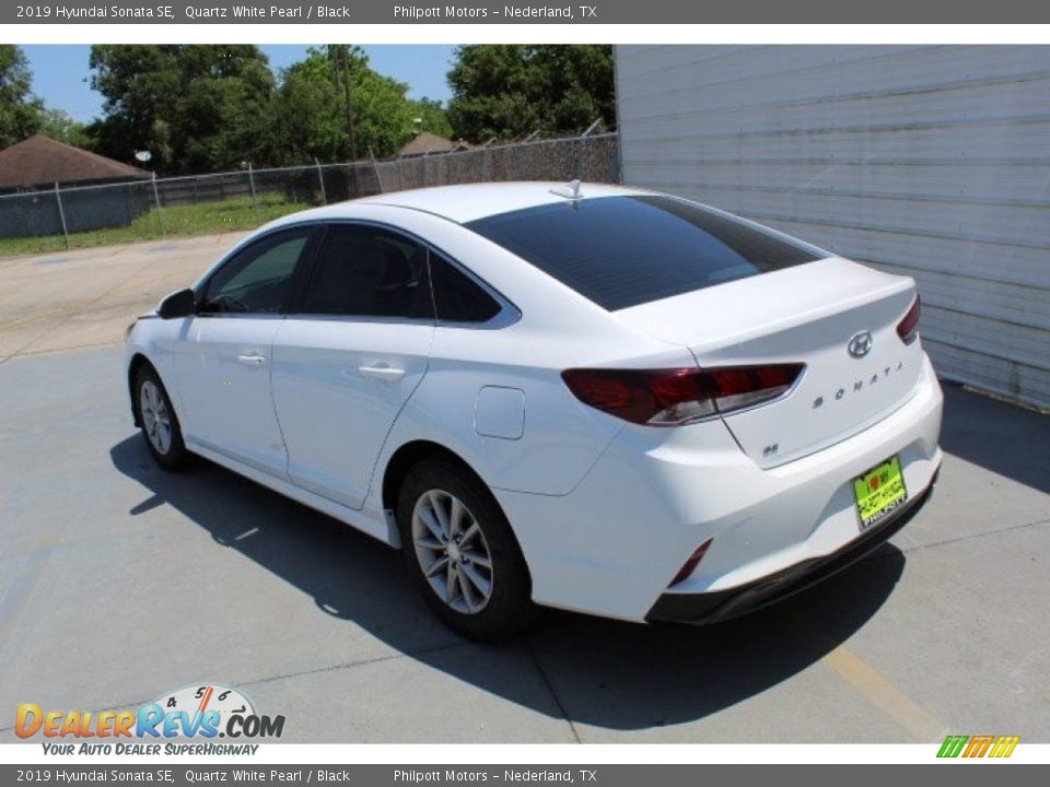 2019 Hyundai Sonata SE Quartz White Pearl / Black Photo #5