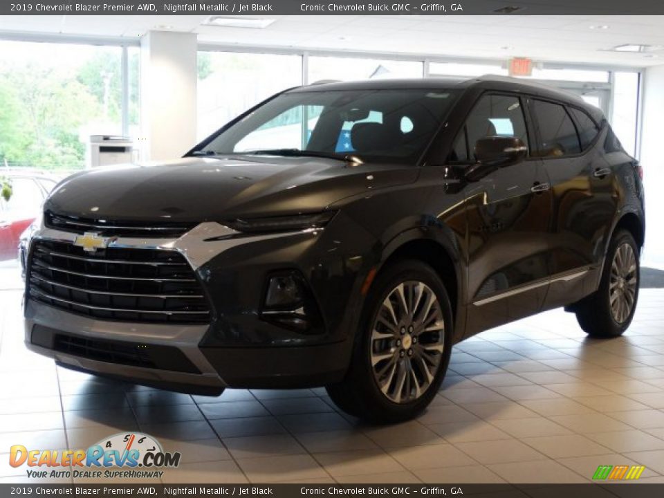 2019 Chevrolet Blazer Premier AWD Nightfall Metallic / Jet Black Photo #5