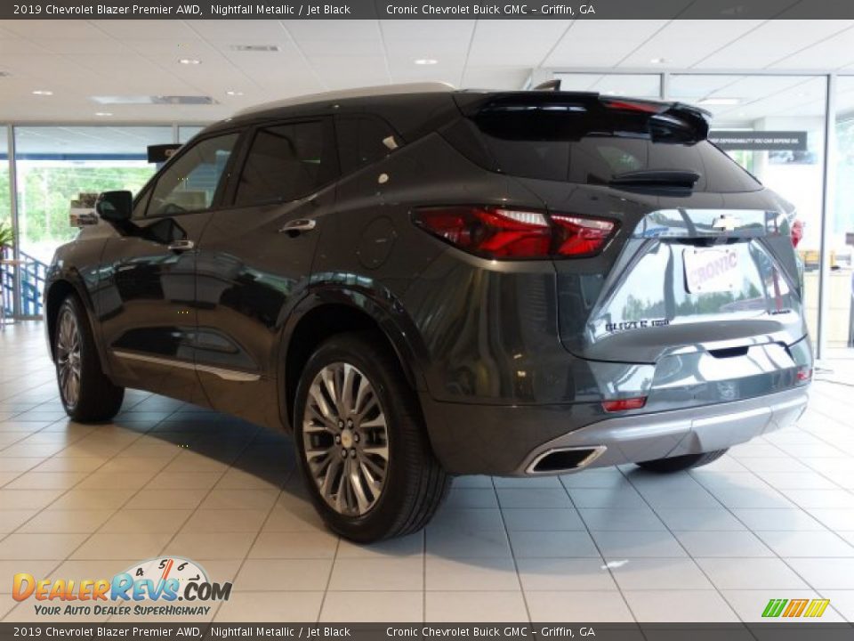 2019 Chevrolet Blazer Premier AWD Nightfall Metallic / Jet Black Photo #6