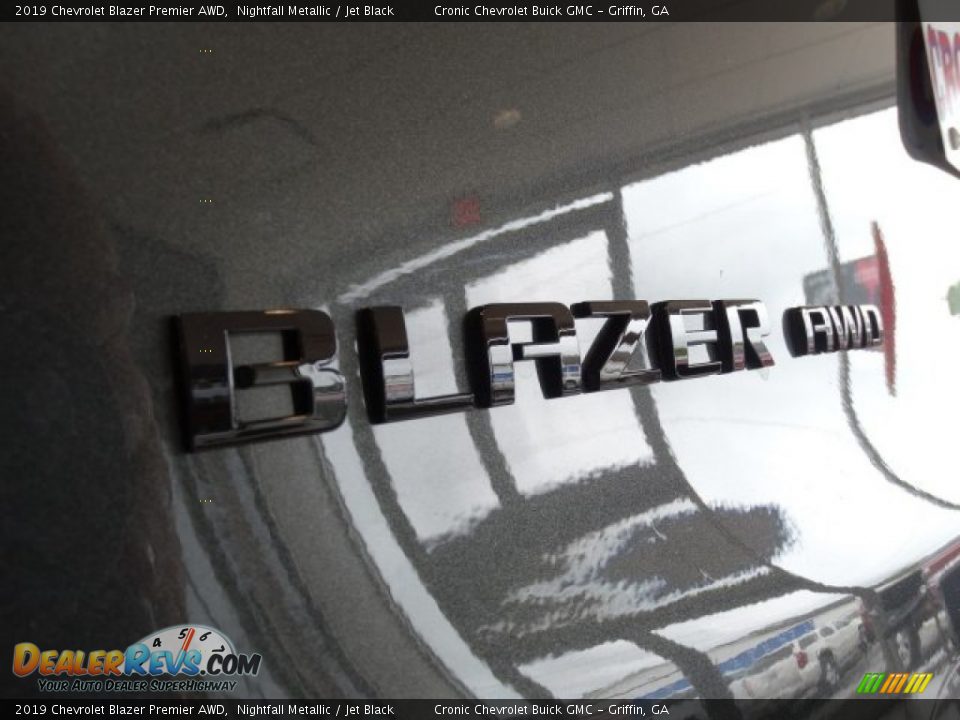 2019 Chevrolet Blazer Premier AWD Nightfall Metallic / Jet Black Photo #8