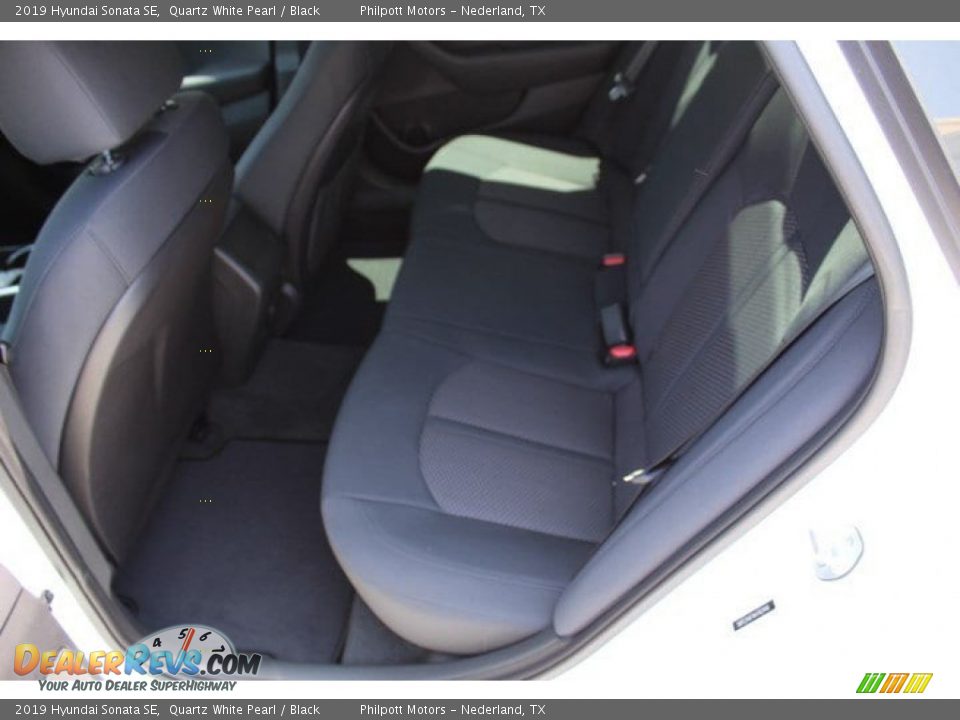 2019 Hyundai Sonata SE Quartz White Pearl / Black Photo #11