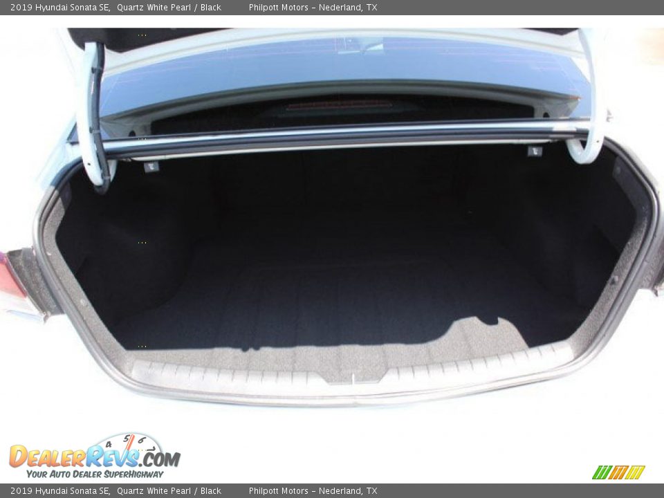 2019 Hyundai Sonata SE Quartz White Pearl / Black Photo #14
