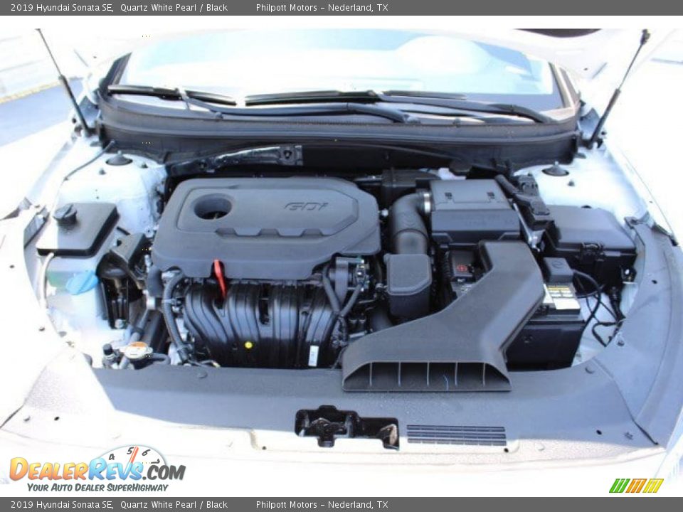 2019 Hyundai Sonata SE Quartz White Pearl / Black Photo #15